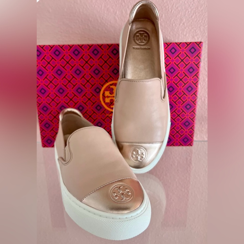 Tory Burch color block slip-on sneaker